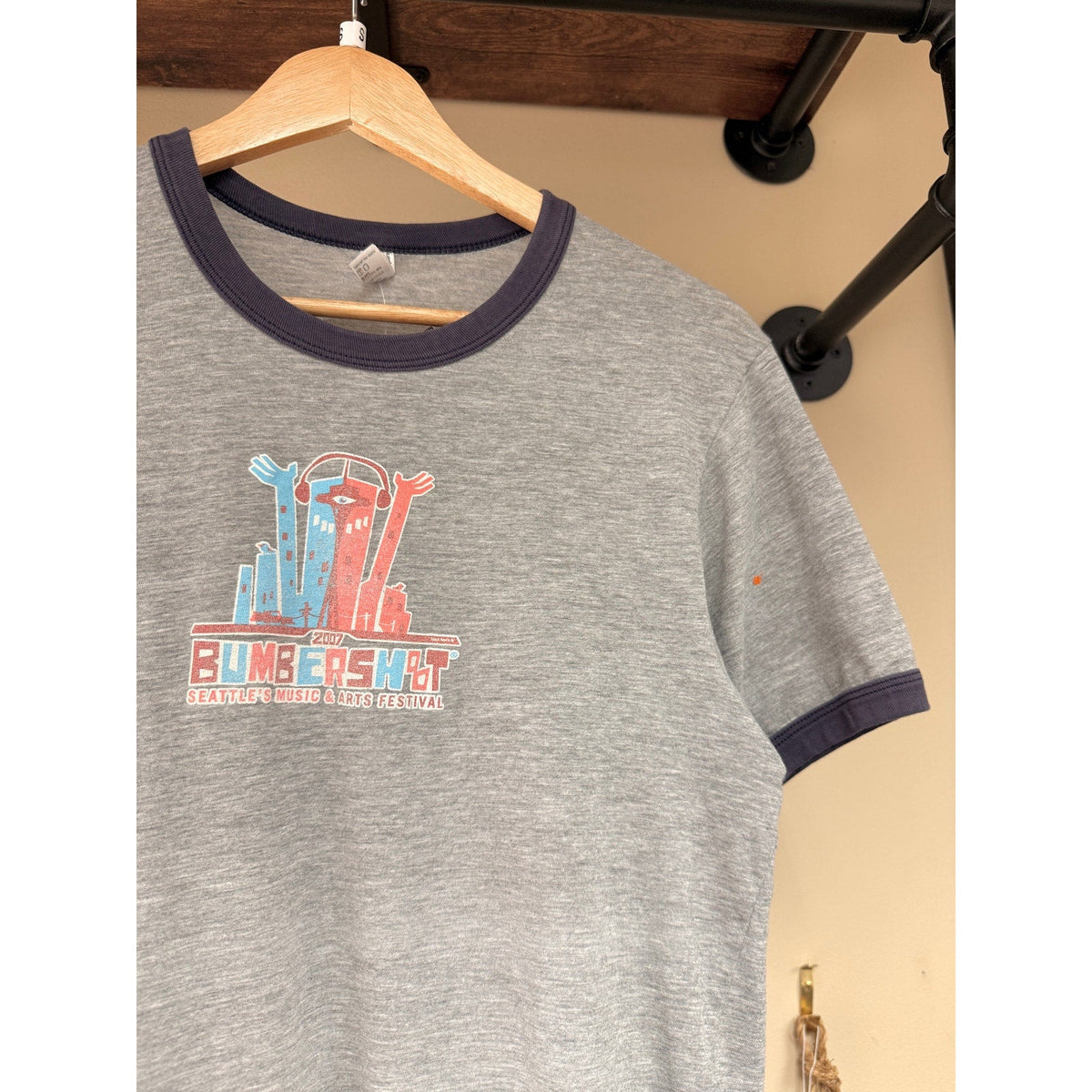 2007 Bumbershoot Seattle Ringer Tee