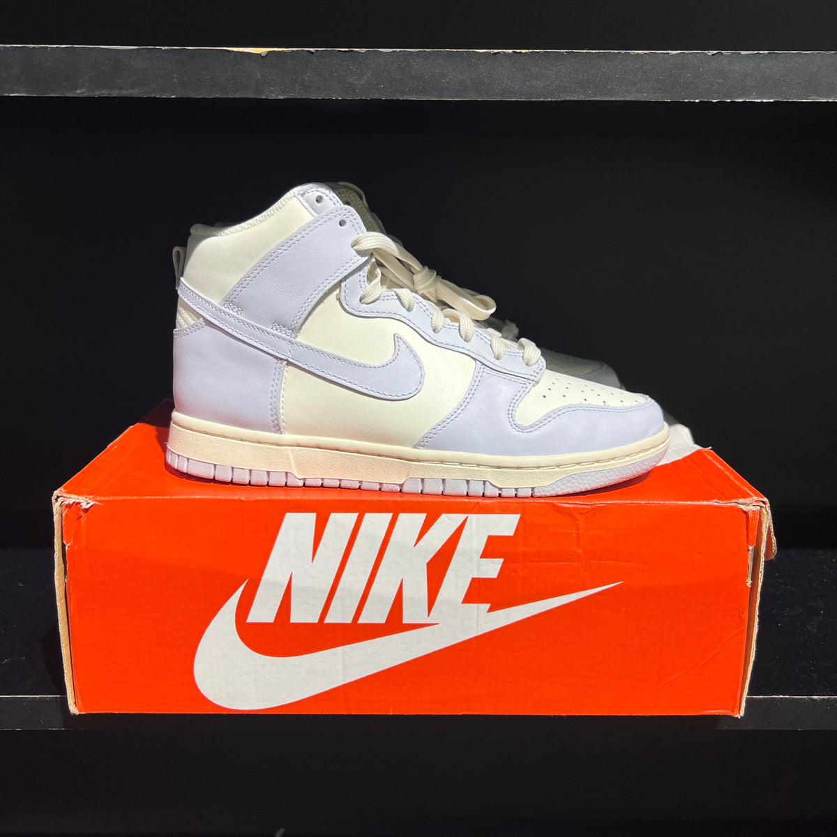 Nike Dunk High Sail Football Grey (Women's) used