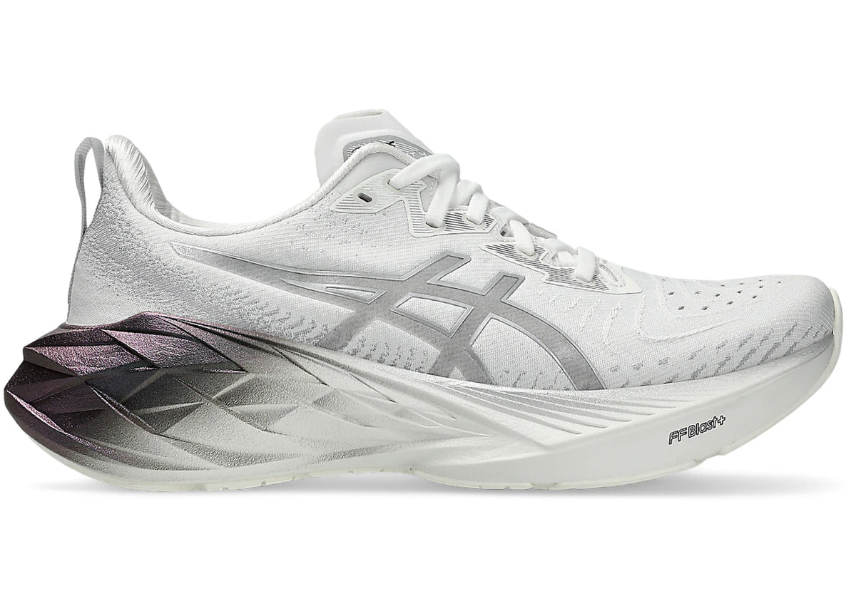 ASICS Novablast 4 Platinum Real White Pure Silver (Women's)