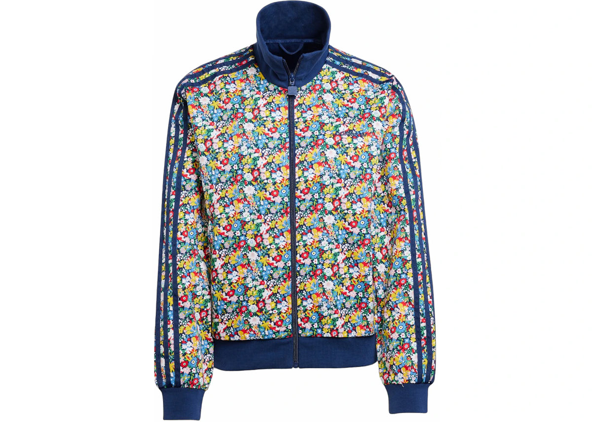 adidas Women's Liberty London Floral Track Top Multicolor/Night Indigo