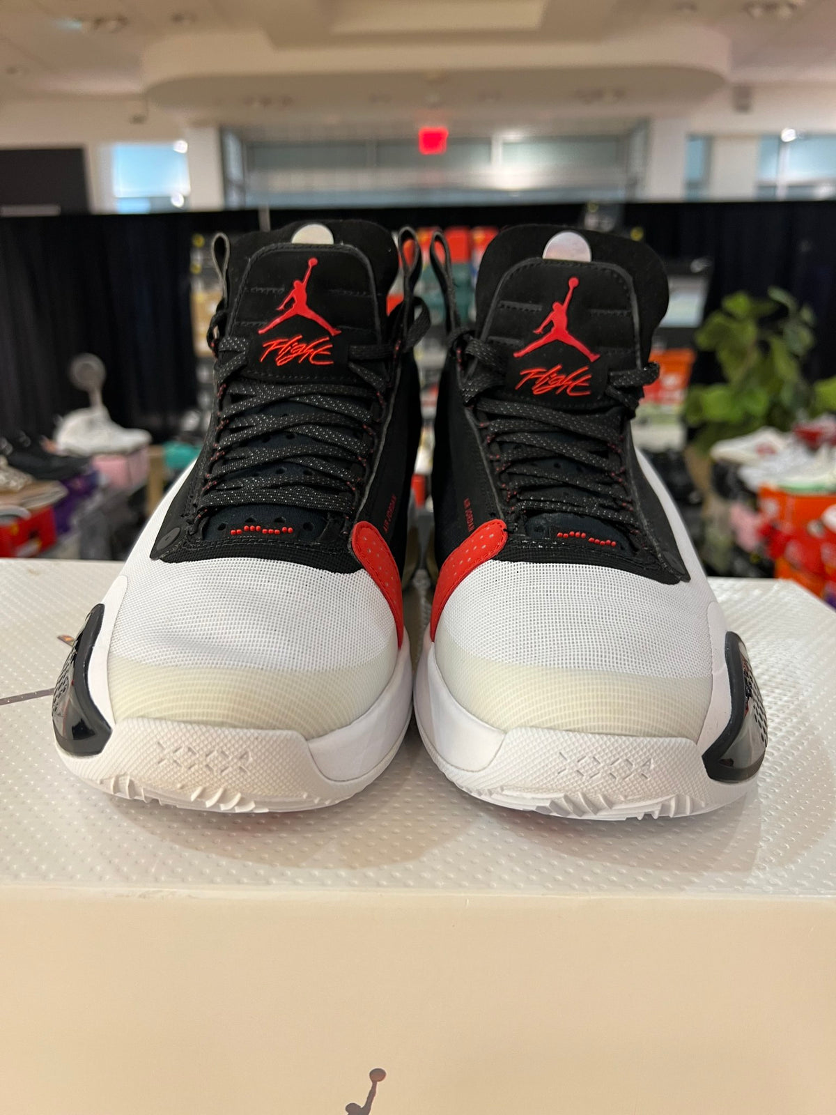 Jordan XXXIV White Black Red used