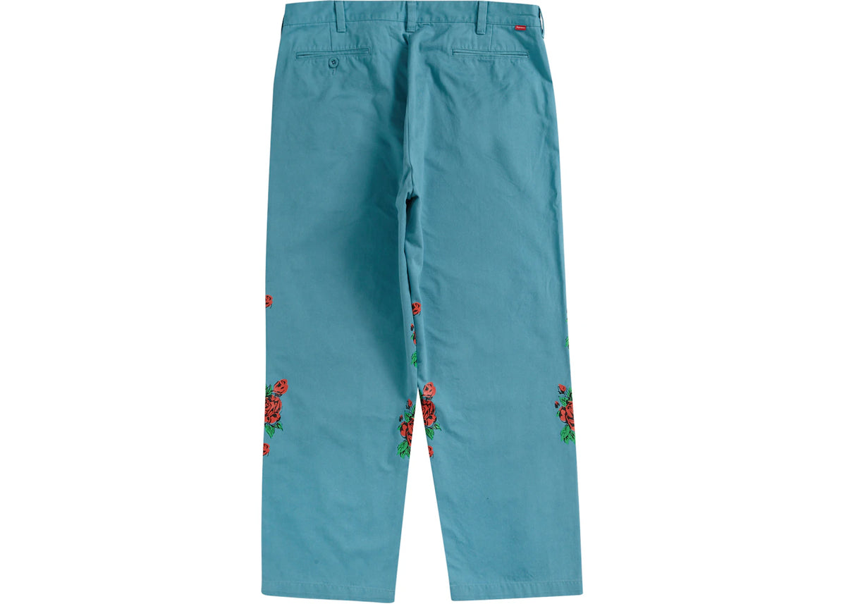 Supreme Destruction of Purity Chino Pant Teal