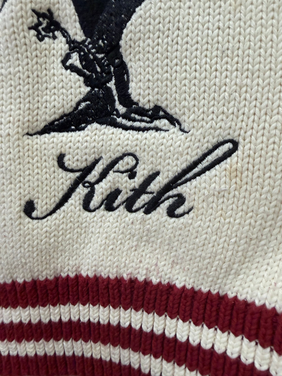 Kith x Batman Joker Wyona Full Zip Sweater Sandrift
