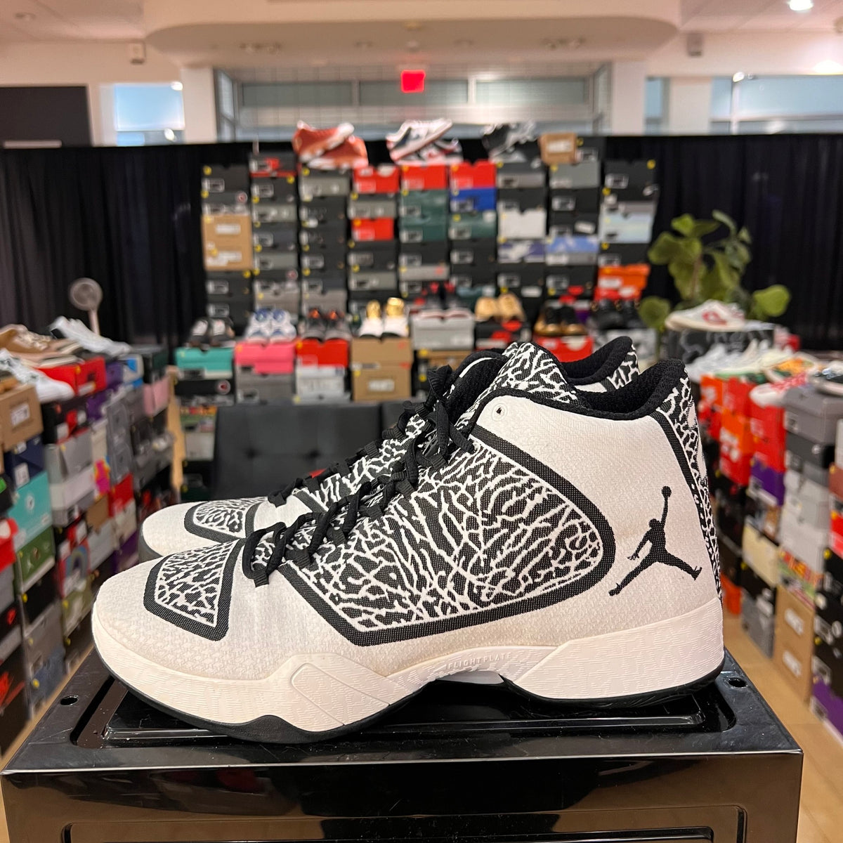 Jordan XX9 Black Black White Used no box