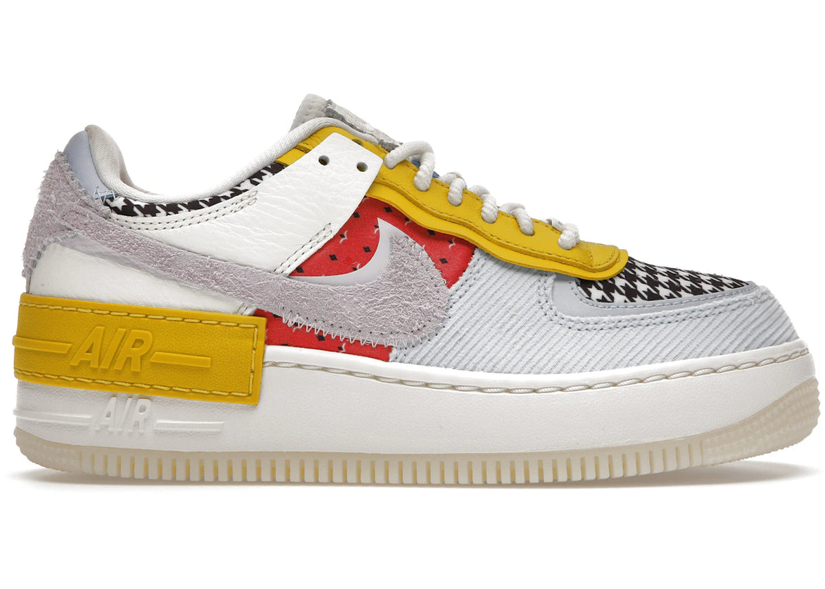 Nike Air Force 1 Low Shadow Multi Print Houndstooth (Women's)