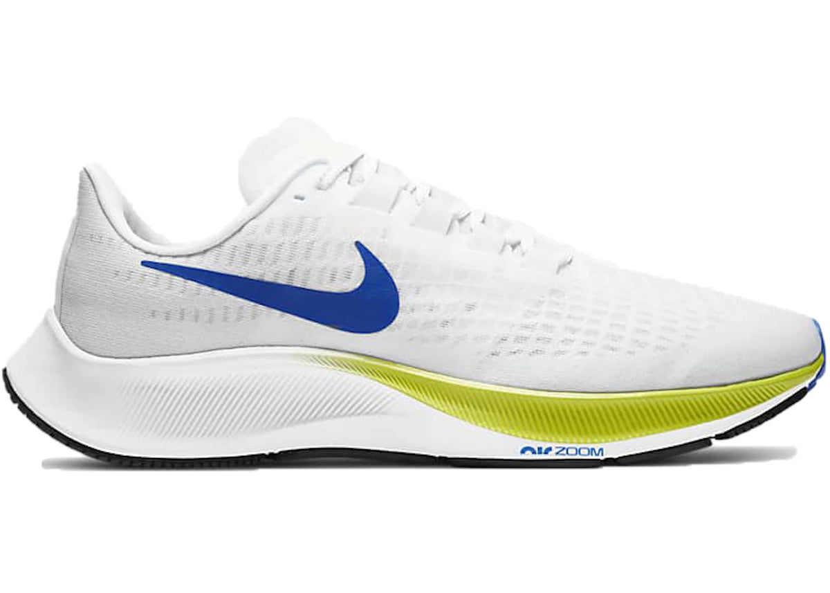 Air Zoom Pegasus 37 White Racer Blue