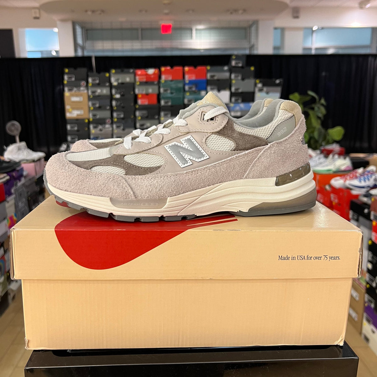 New Balance 992 MiUSA Teddy Santis Moonrock Mushroom used