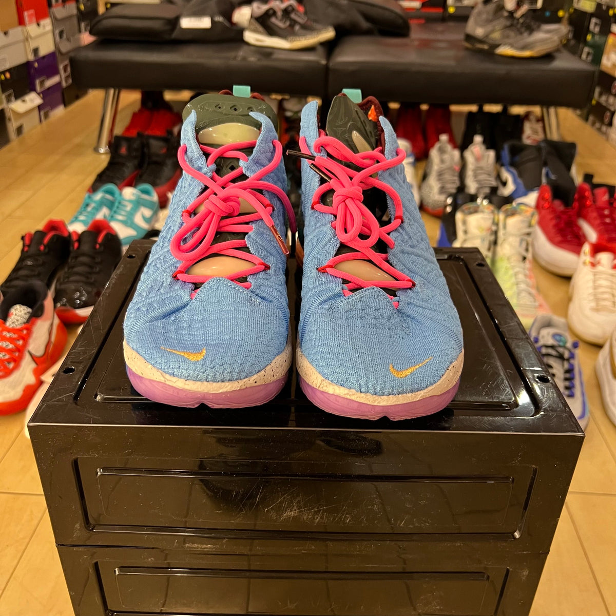 Nike LeBron 18 Best of 1-9 Light Blue