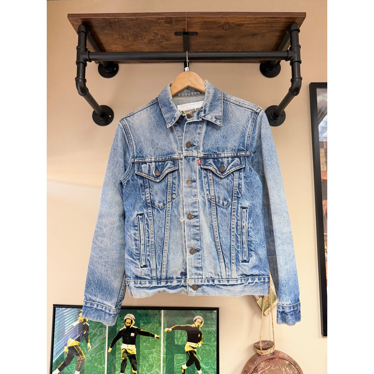 90s Levi's Type 3 Medium Wash Denim Jacket