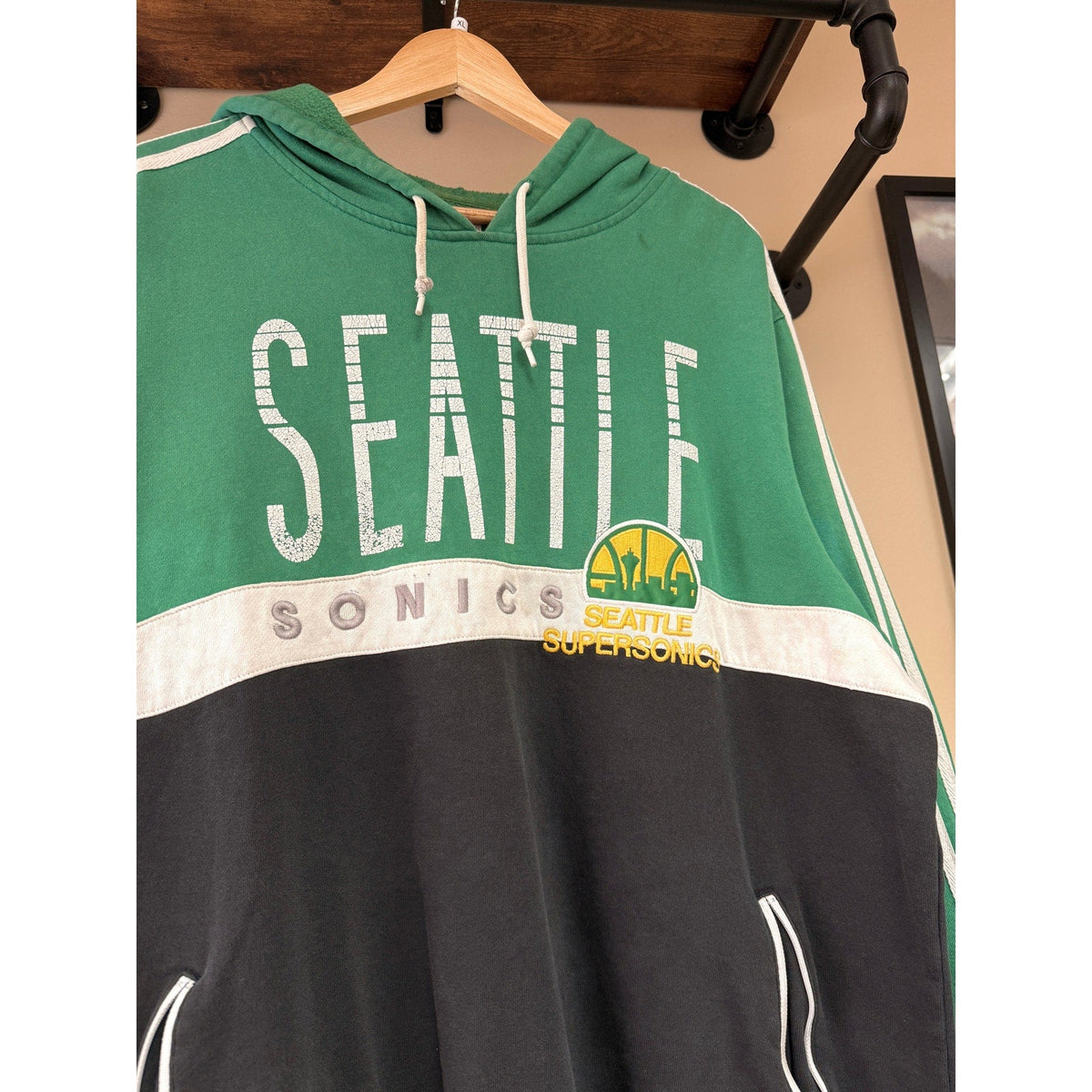 2013 Adidas Seattle Sonics Hoodie