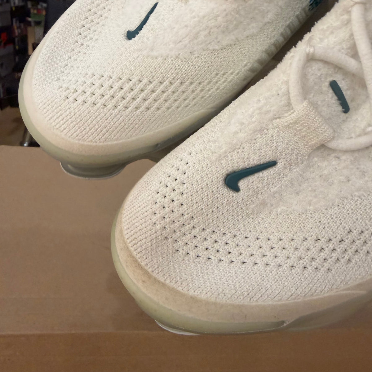 Nike Air Max Scorpion FK White Geode Teal Used VNDS