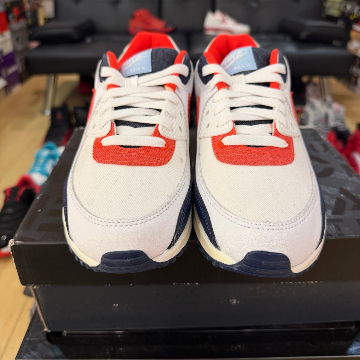 Nike Air Max 90 USA Denim Used No box