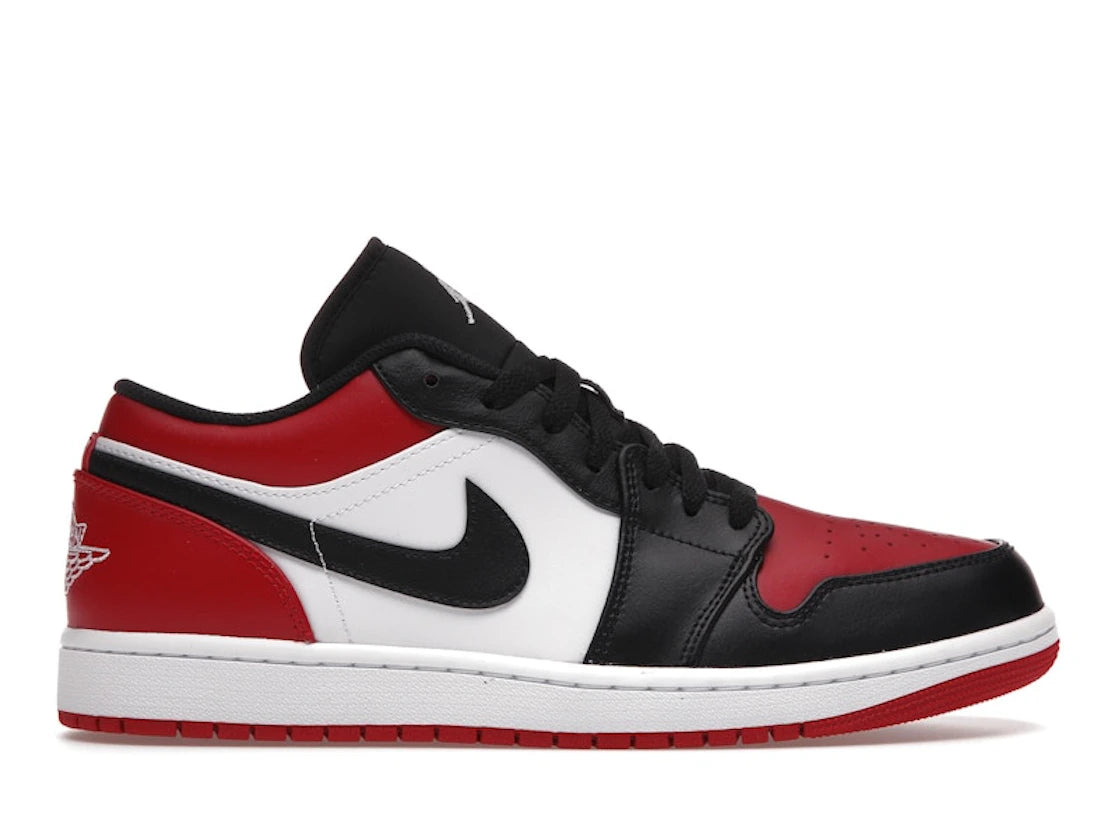 Jordan 1 Low Bred Toe no box