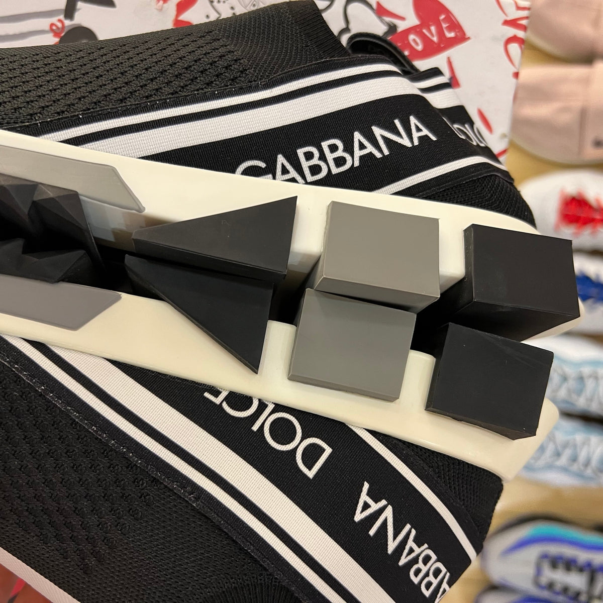 Dolce & Gabbana Sorrento Melt Black White