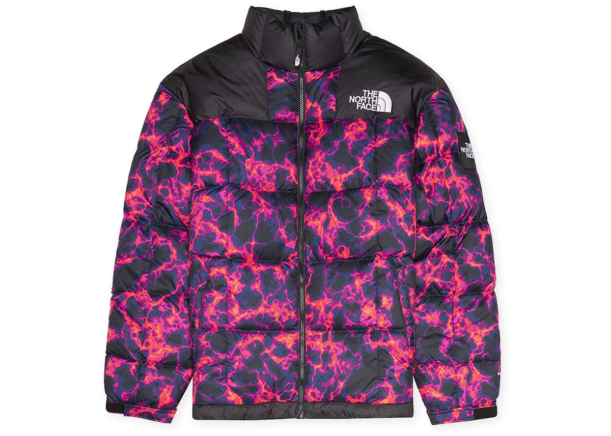 The North Face 1996 Printed Retro Lhotse 700 Fill Packable Jacket TNF Black/Marble Camo Print