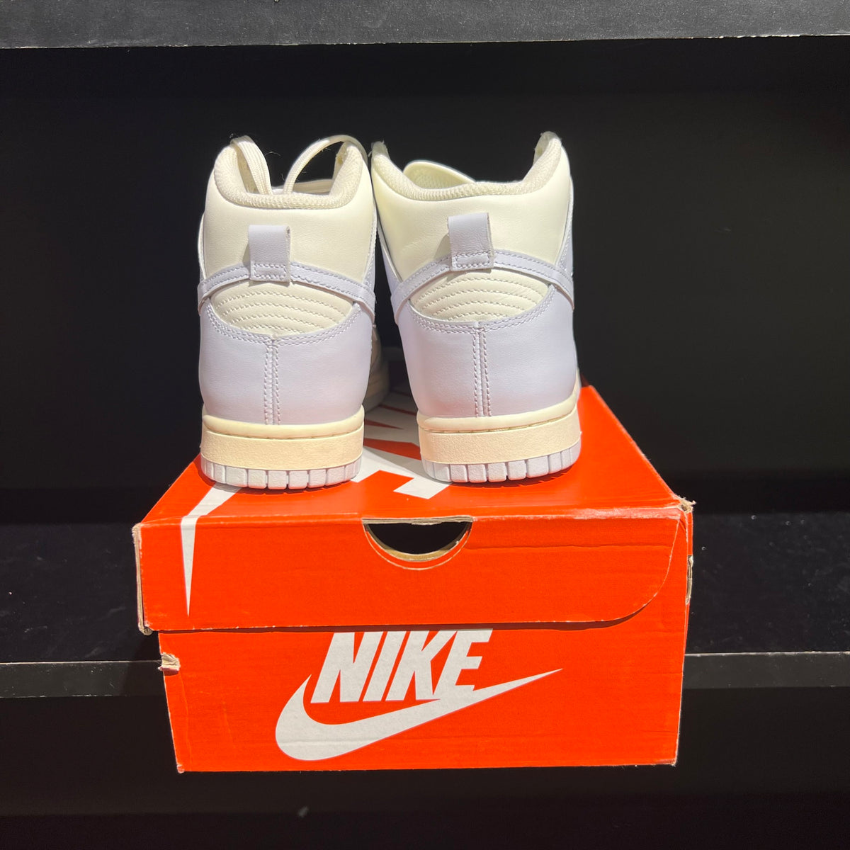 Nike Dunk High Sail Football Grey (Women's) used