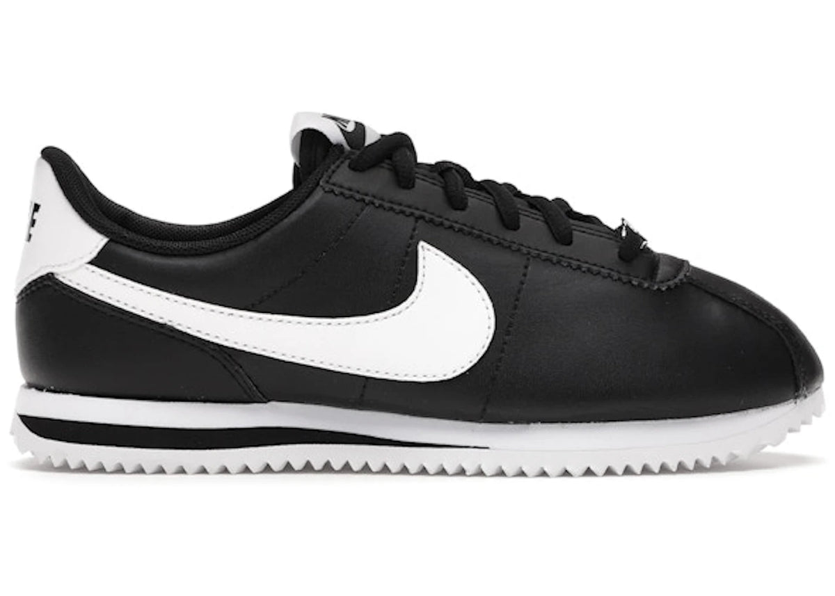 Nike Cortez Basic Leather Black White (GS)