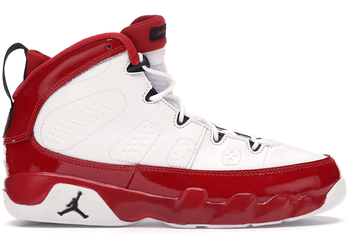 Jordan 9 Retro White Gym Red (PS)