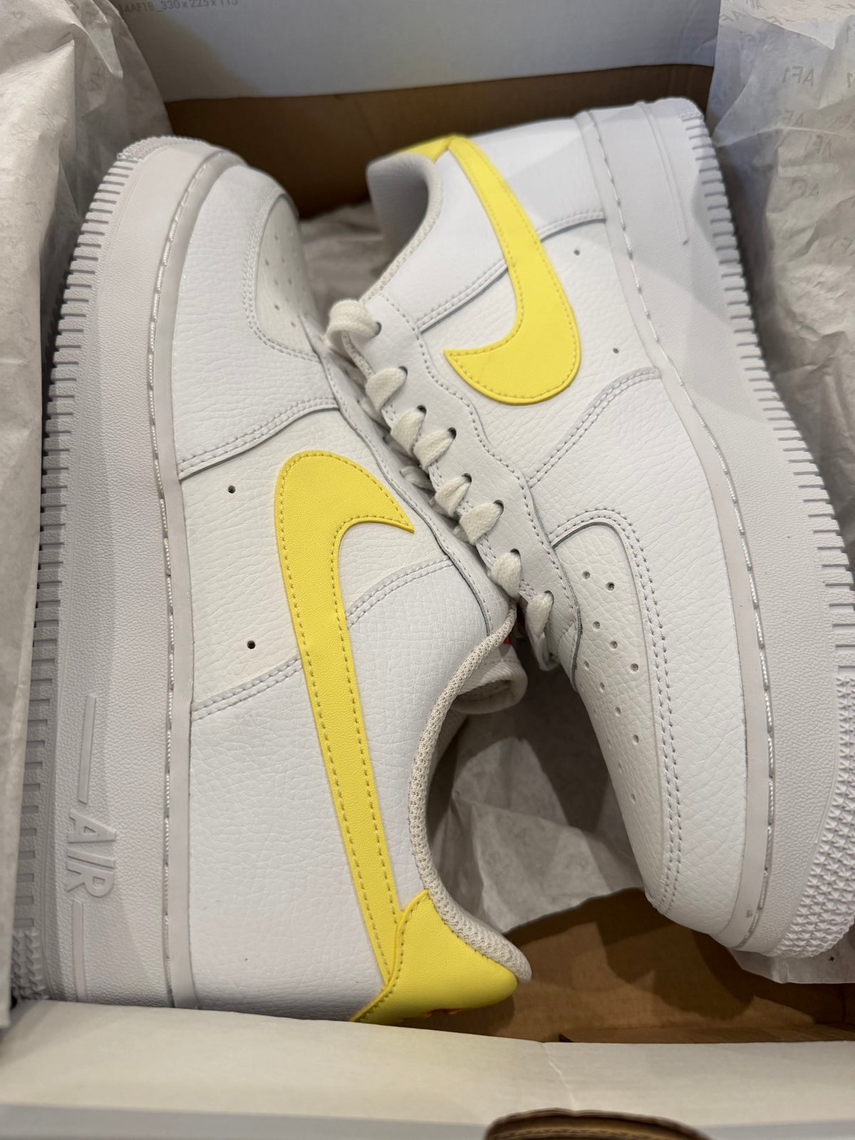 Nike Air Force 1 Low '07 White Citron (Women's)