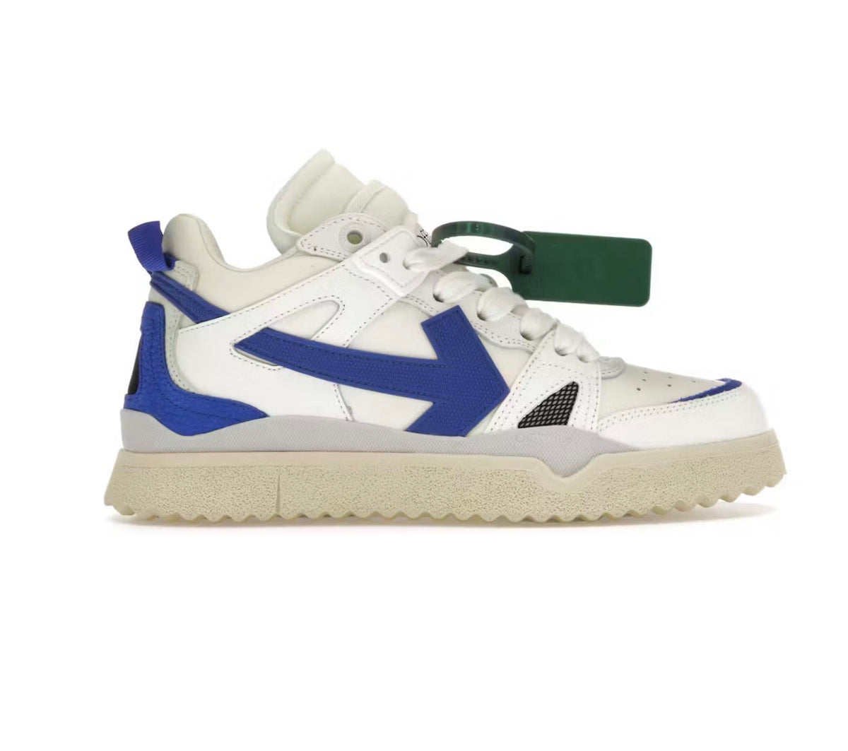 Off-White Sponge Mid Top 'White Blue'