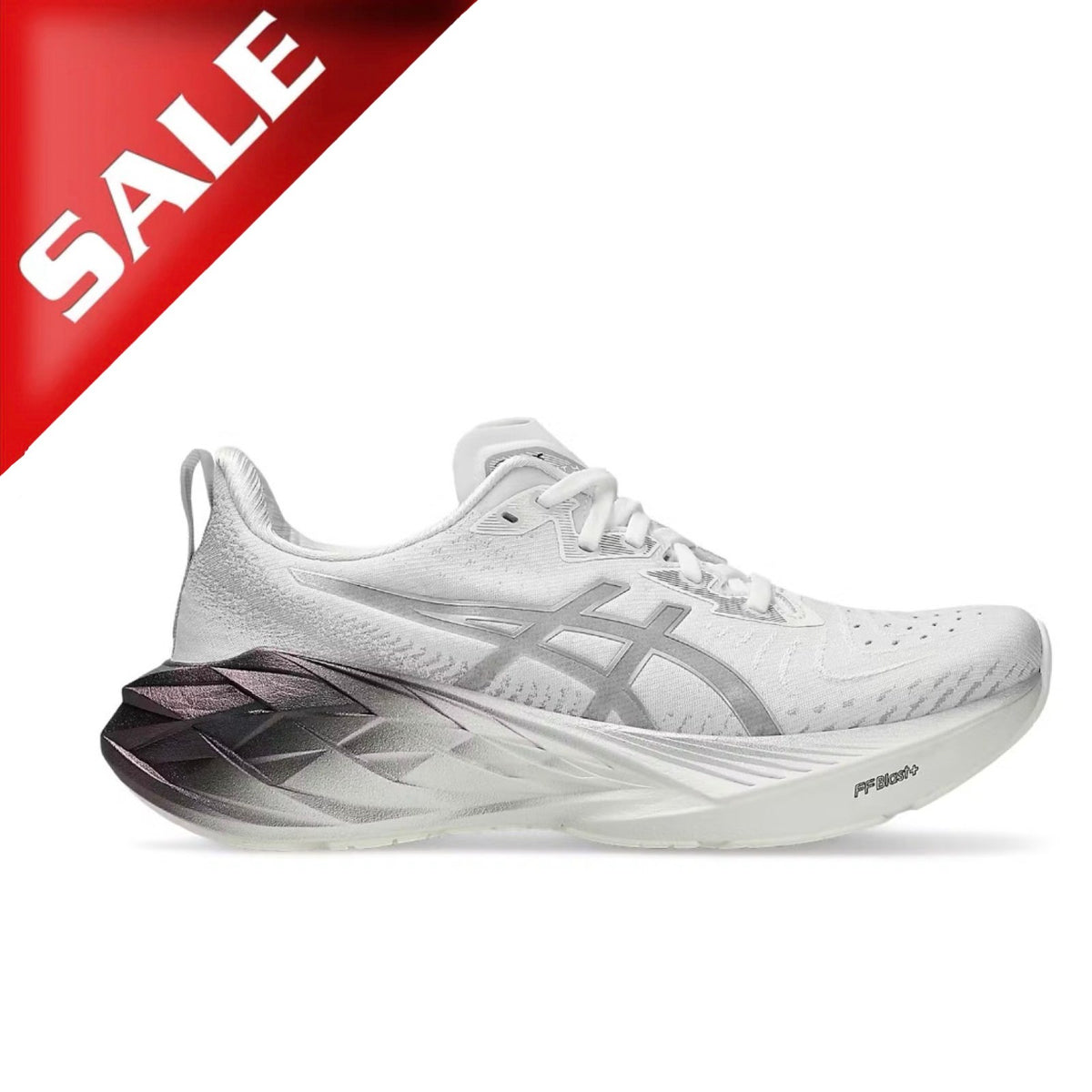 ASICS Novablast 4 Platinum Real White Pure Silver (Women's)