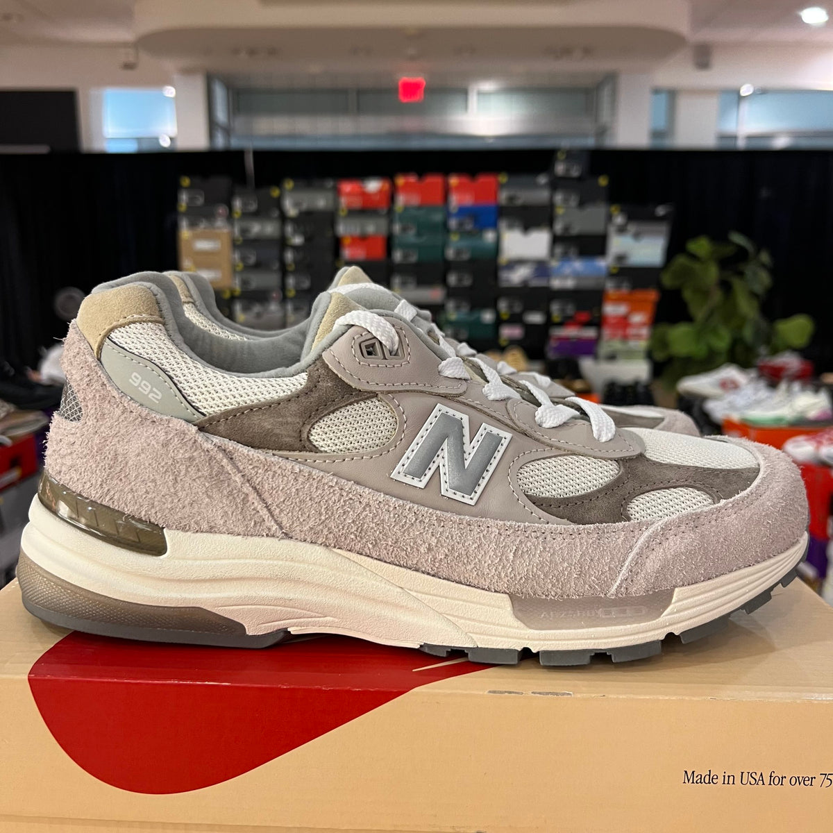 New Balance 992 MiUSA Teddy Santis Moonrock Mushroom used
