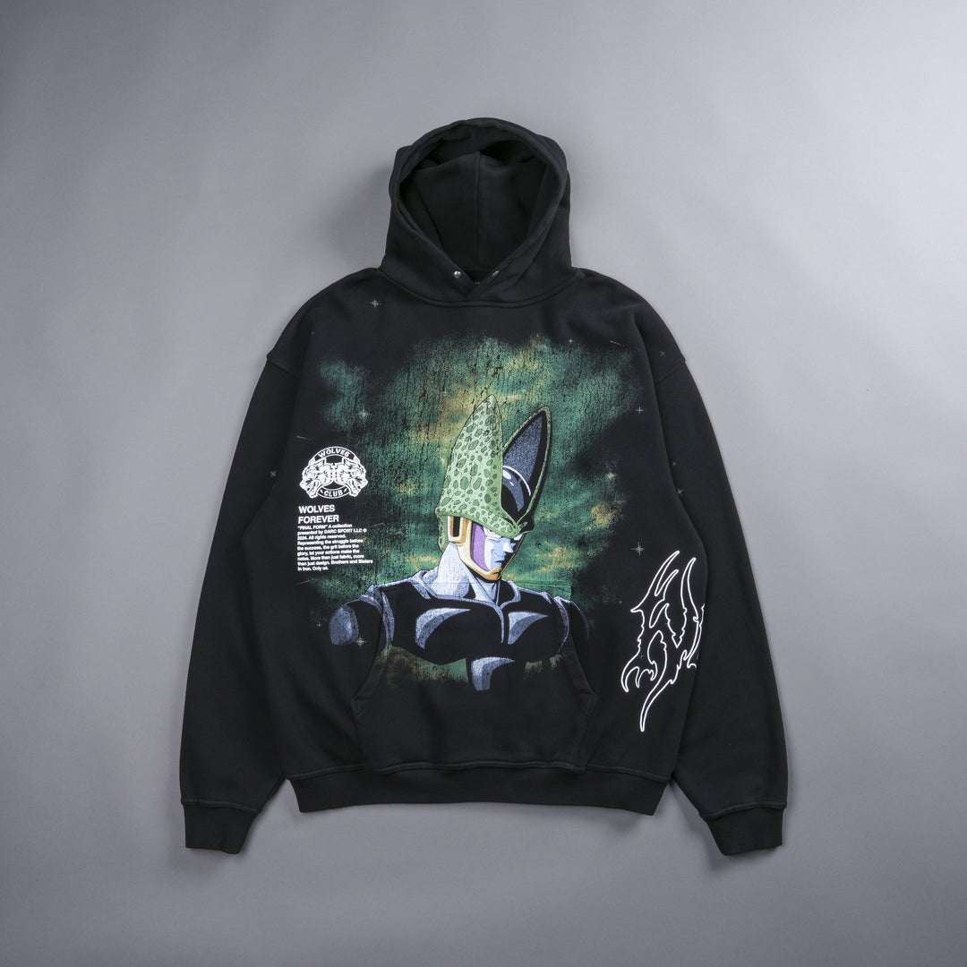 Darc Sport x DBZ Cell Energy Pierce Hoodie Black Sz M
