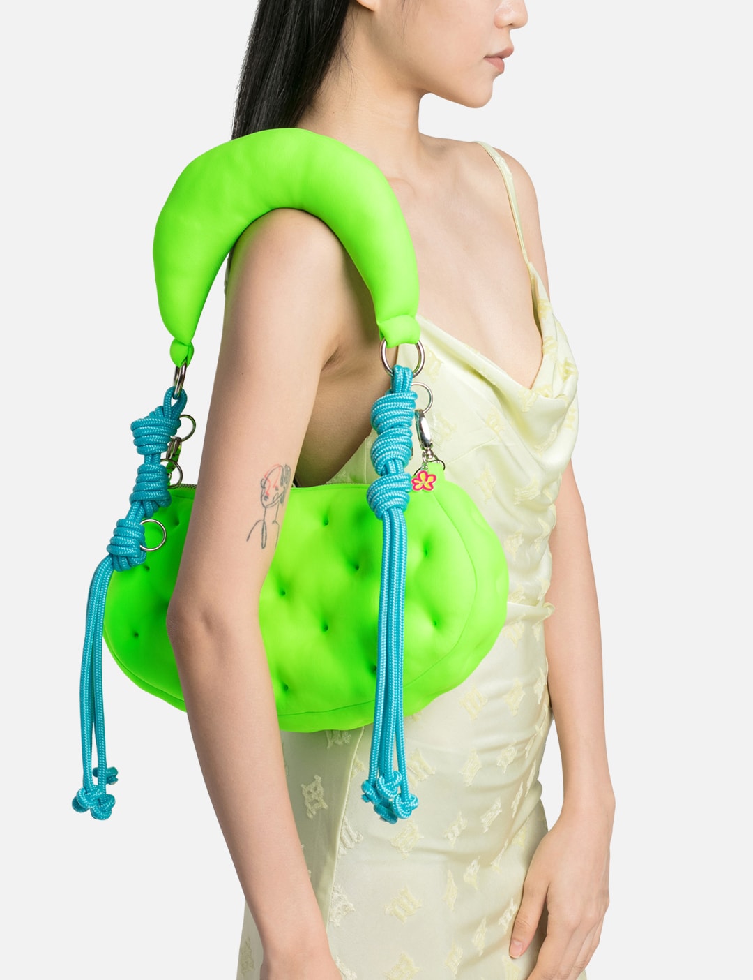Marshall Columbia Mini Moonflower Purse Lime