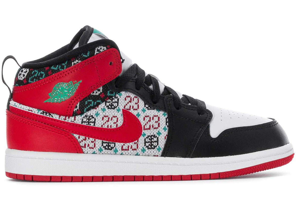 Jordan 1 Mid SE Ugly Christmas Sweater (PS)