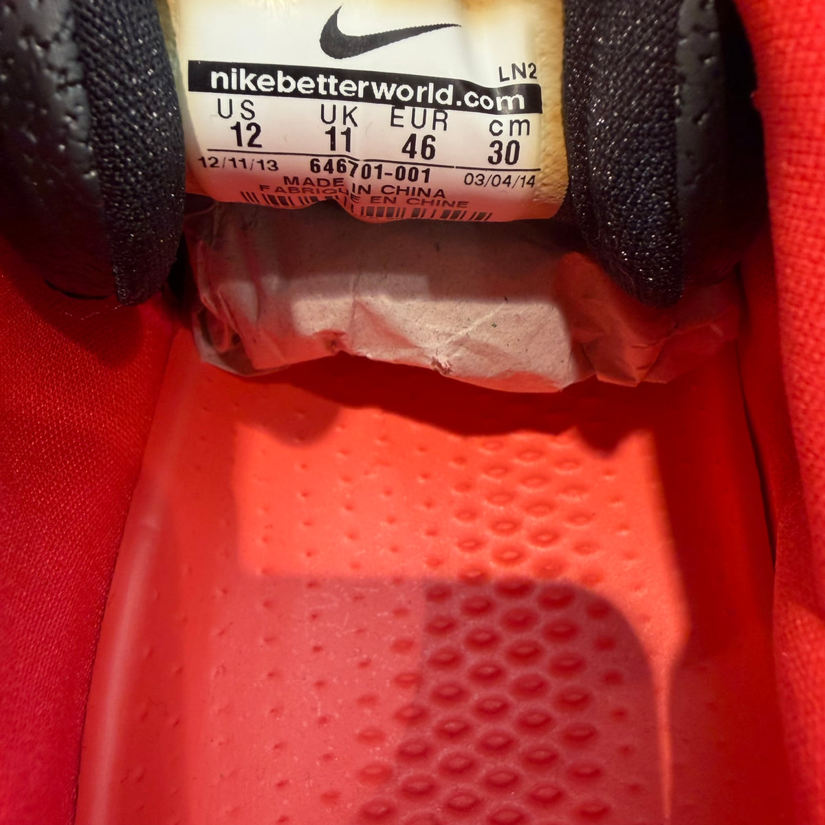 Nike Kobe 9 EM Low Laser Crimson (No box)