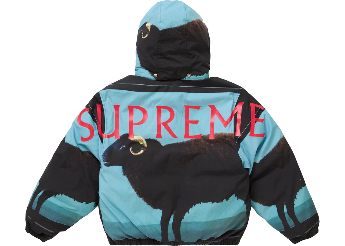 Supreme Damien Hirst Down Puffer Jacket Black New without tag
