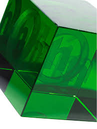 Hidden NY Crystal Paperweight