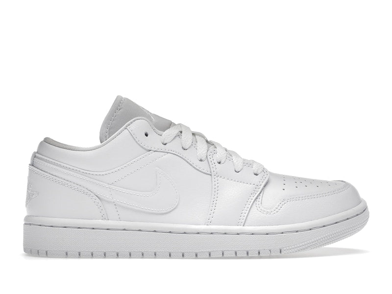 Jordan 1 Low Triple White (2022) (Women's) SZ 6.5 MISSING LID