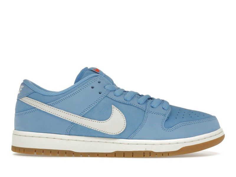 Nike SB Dunk Low Pro University Blue Gum SZ 10.5 MISSING LID