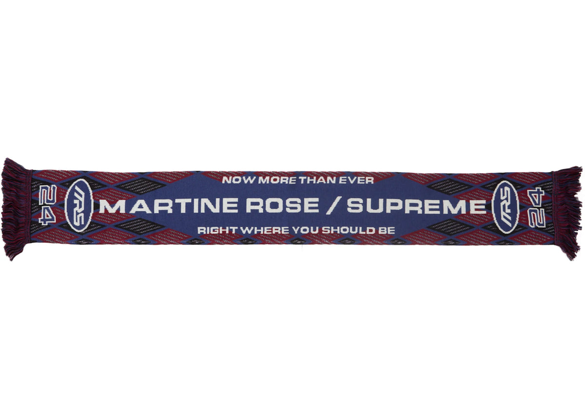 Supreme Martine Rose Scarf Navy