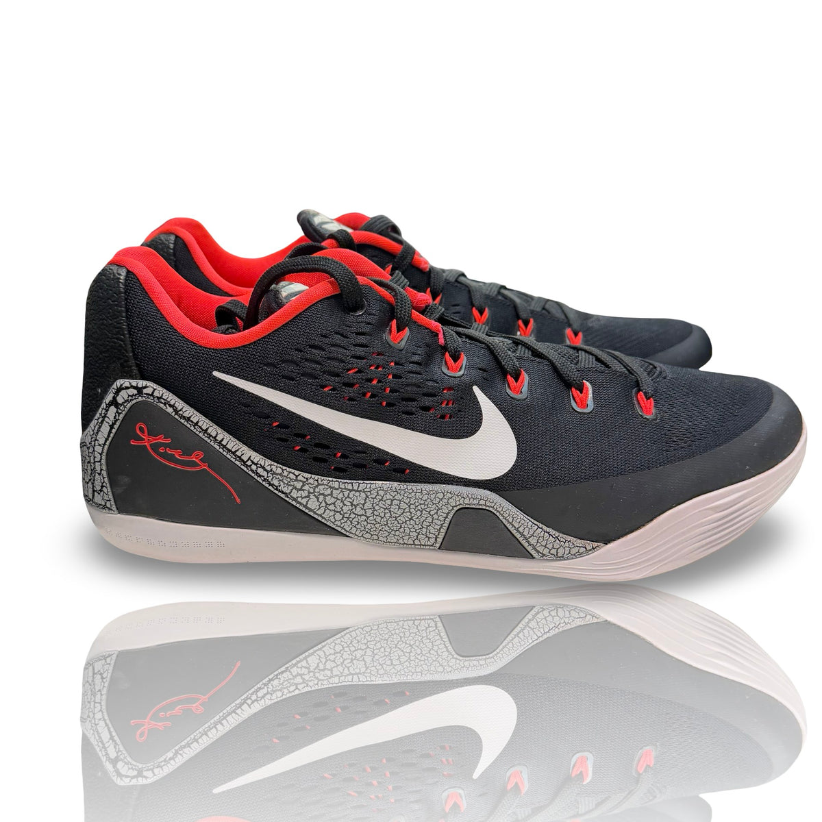 Nike Kobe 9 EM Low Laser Crimson (No box)