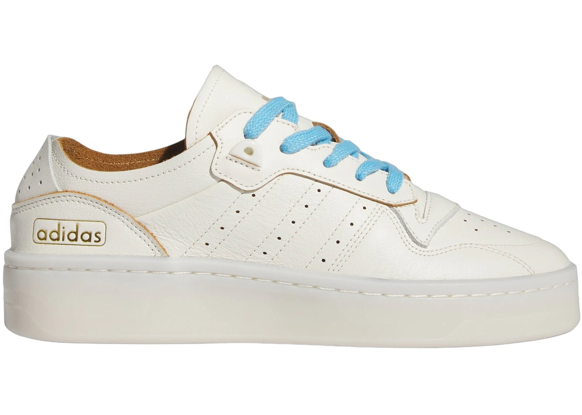 adidas Rivalry Low Ivory Gold Metallic Semi Blue Burst