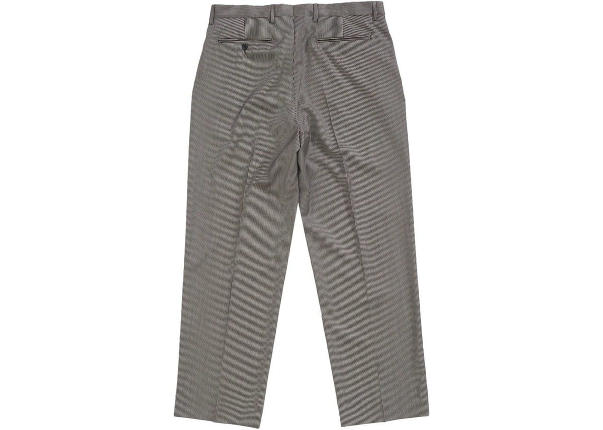 Supreme Striped Wool Trouser Brown Stripe