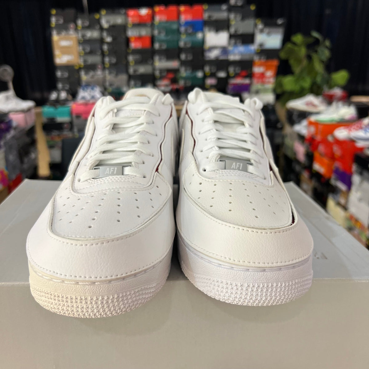 Nike Air Force 1/1 White Varsity Red used