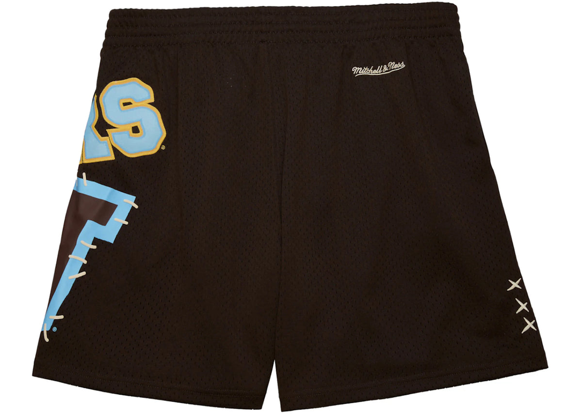 Travis Scott x Mitchell & Ness Southern University Jaguars Basketball Shorts Brown