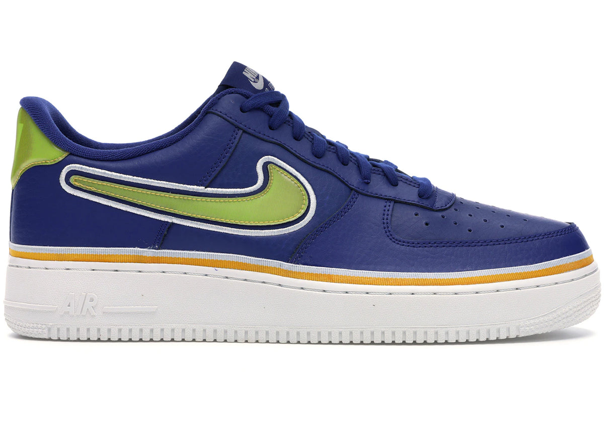 Nike Air Force 1 Low Sport NBA Deep Royal University Gold