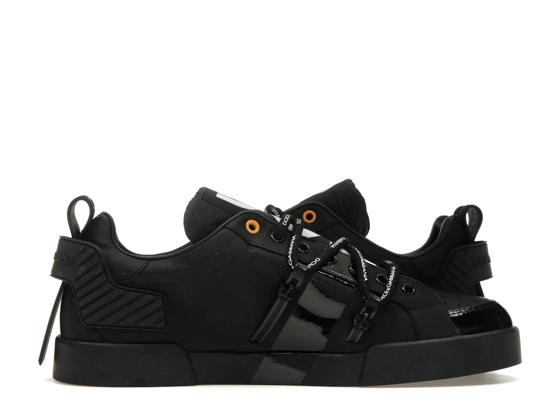 Dolce & Gabbana Portofino Strapped Black White