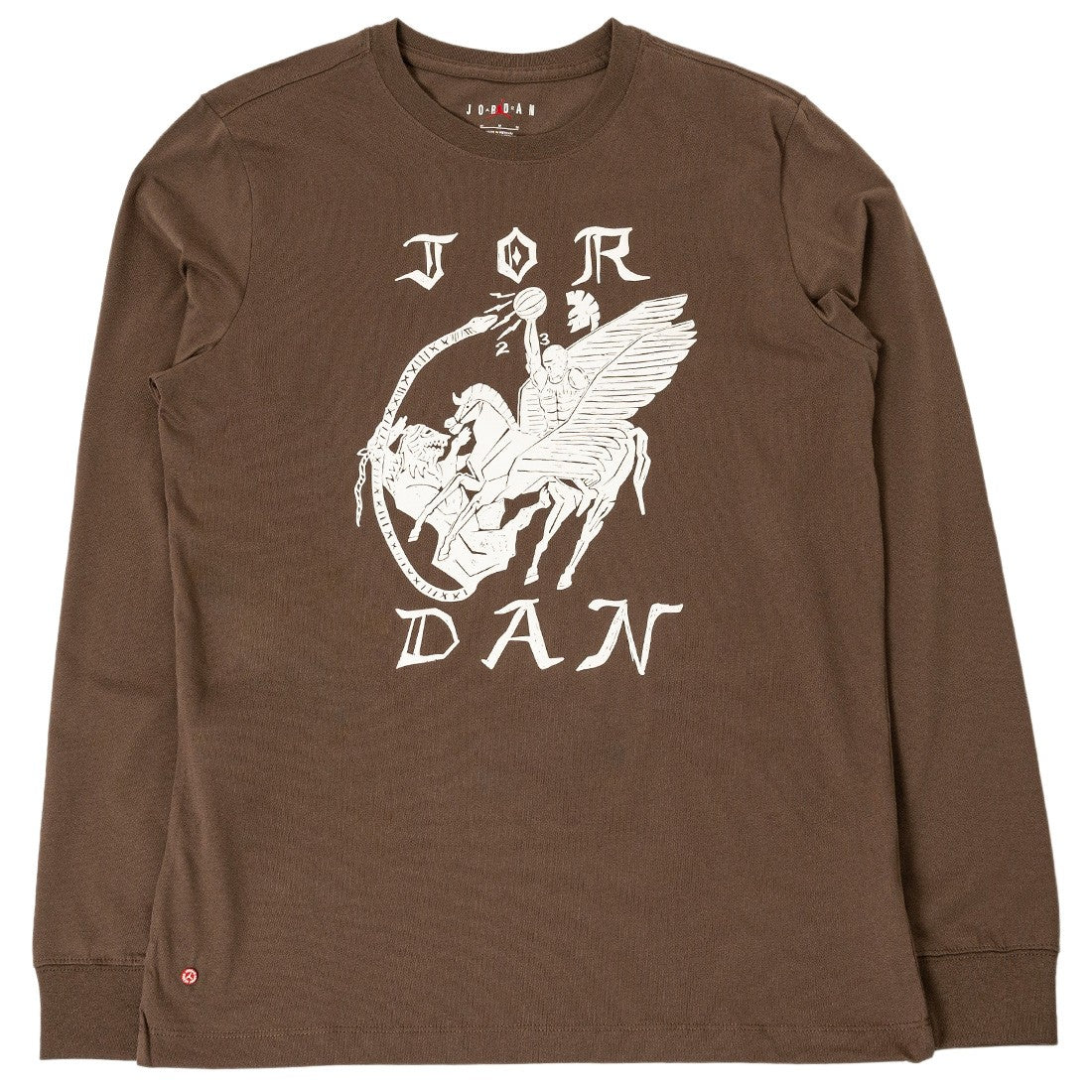 Jordan Artist Series by Umar Rashid Long Sleeve Shirt Brown