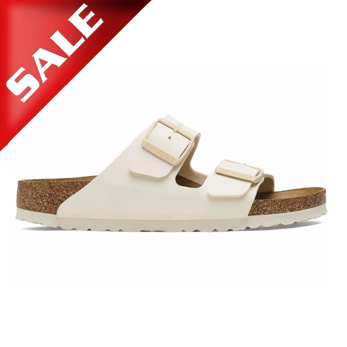 Birkenstock Arizona Birko-Flor Eggshell 1027346