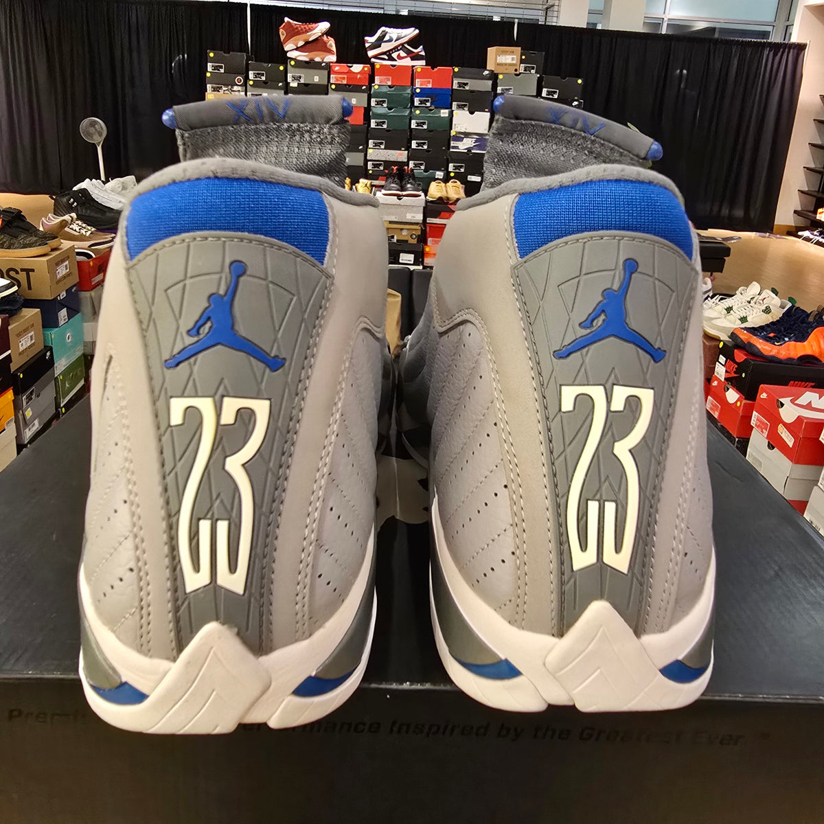 Jordan 14 Retro Wolf Grey USED