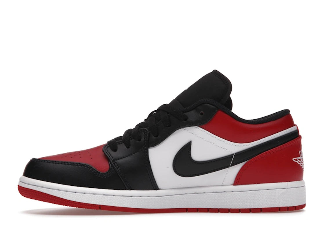 Jordan 1 Low Bred Toe no box
