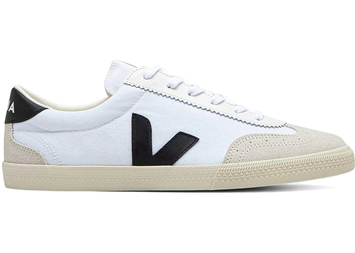 Veja Volley Canvas White Black