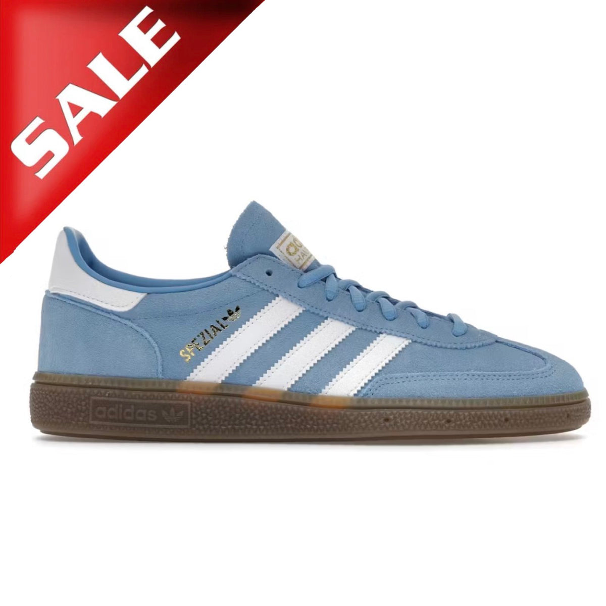 adidas Handball Spezial Light Blue Cloud White Gum (Women's)