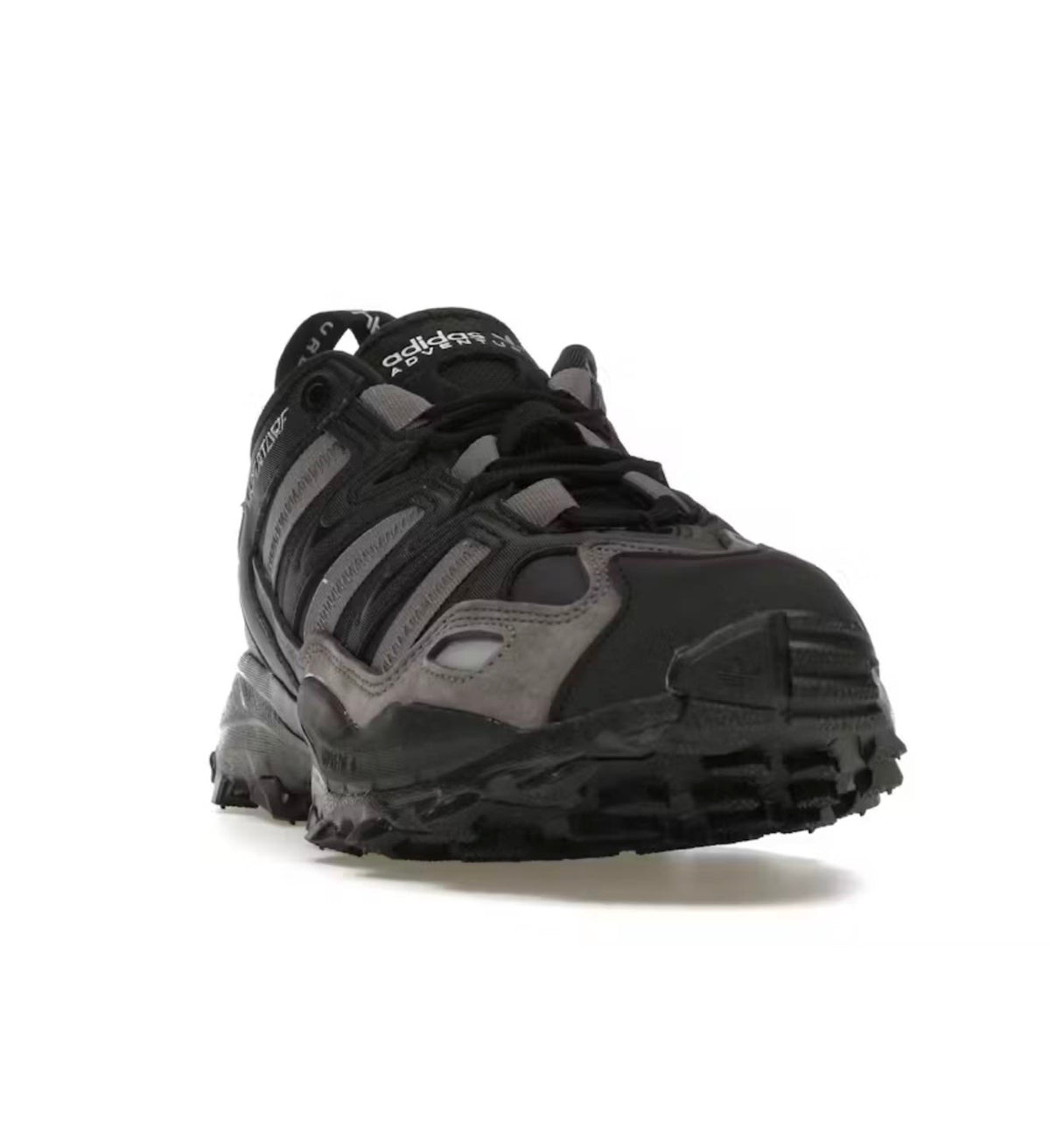 adidas Hyperturf Core Black Silver Metallic Trace Grey