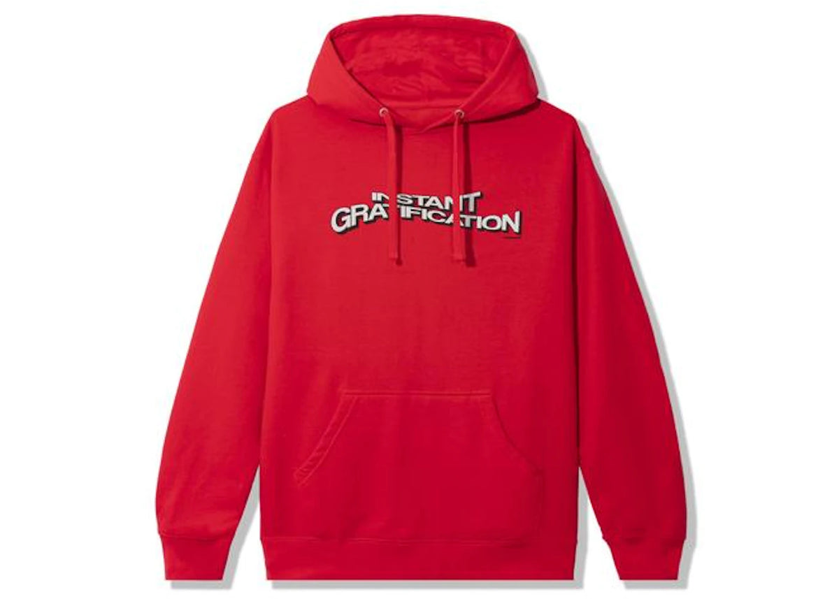 Anti Social Social Club IG Hoodie Red